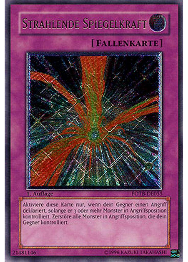 Strahlende Spiegelkraft (Ultimate Rare 1st Edition)
