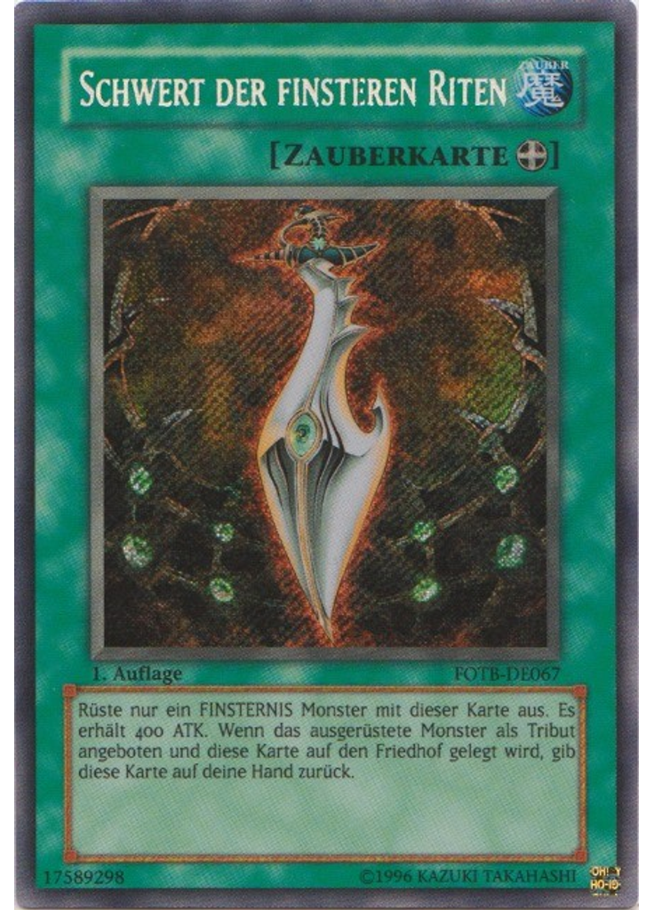 Schwert der finsteren Riten