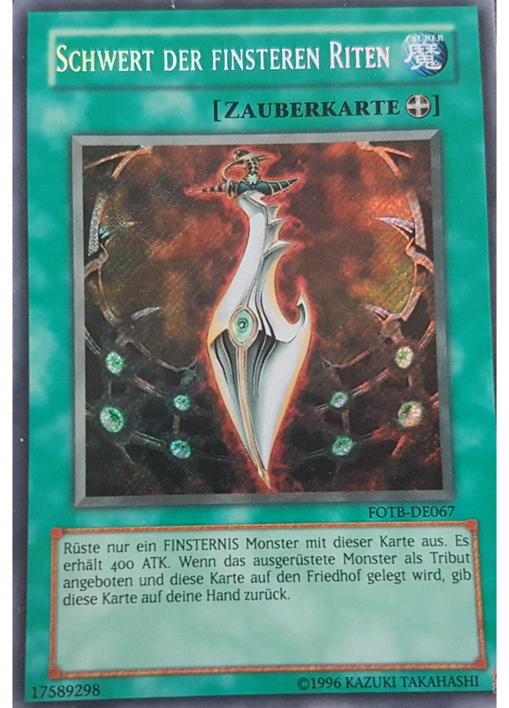 Schwert der finsteren Riten (Secret Rare Unlimited)