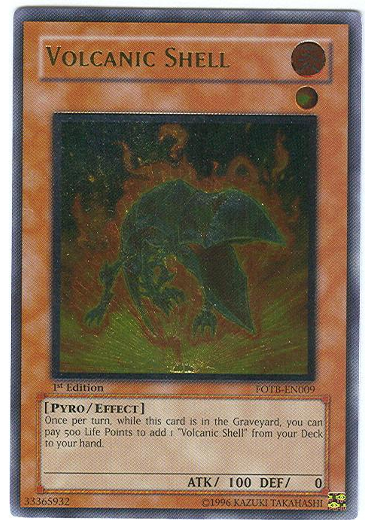 Volcanic Shell (Ultimate Rare 1st Edition)
