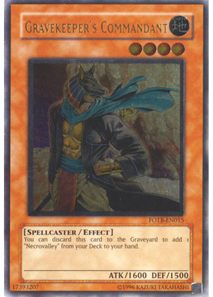 Gravekeeper's Commandant (Ultimate Rare Unlimited)