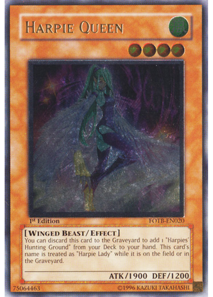 Harpie Queen (Ultimate Rare 1st Edition)