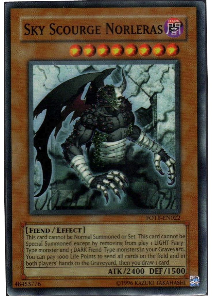 Sky Scourge Norleras (Super Rare Unlimited)