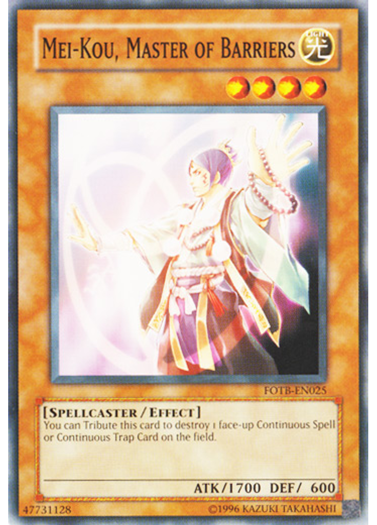 Mei-Kou, Master of Barriers (Common Unlimited)