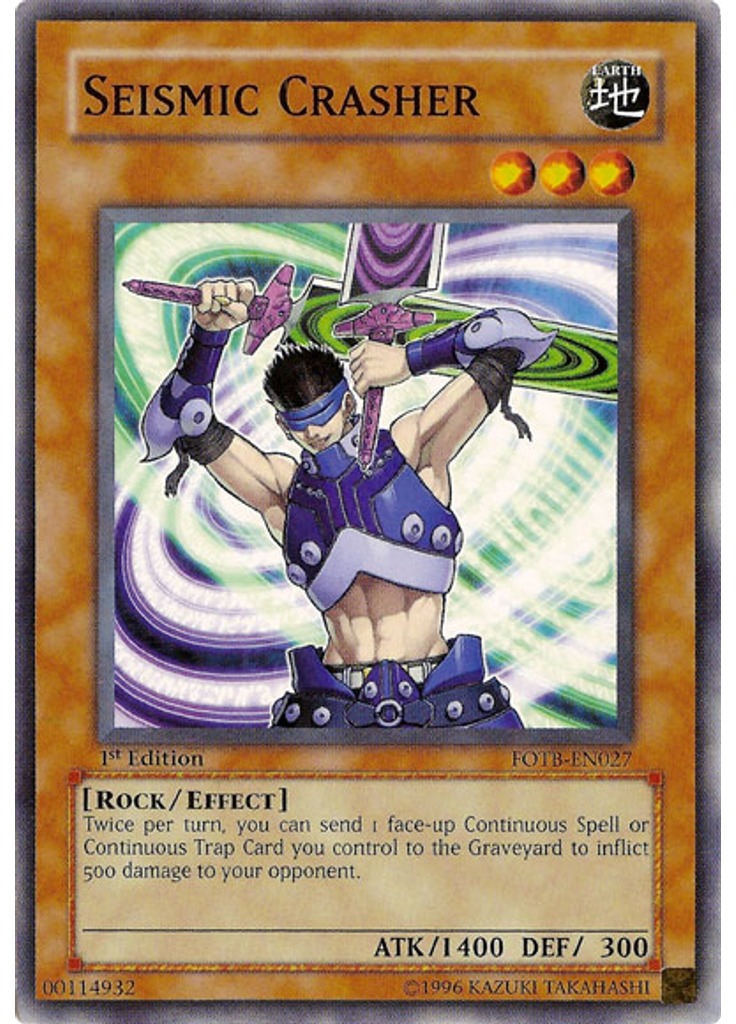 Seismic Crasher