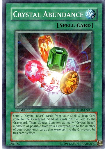 Crystal Abundance