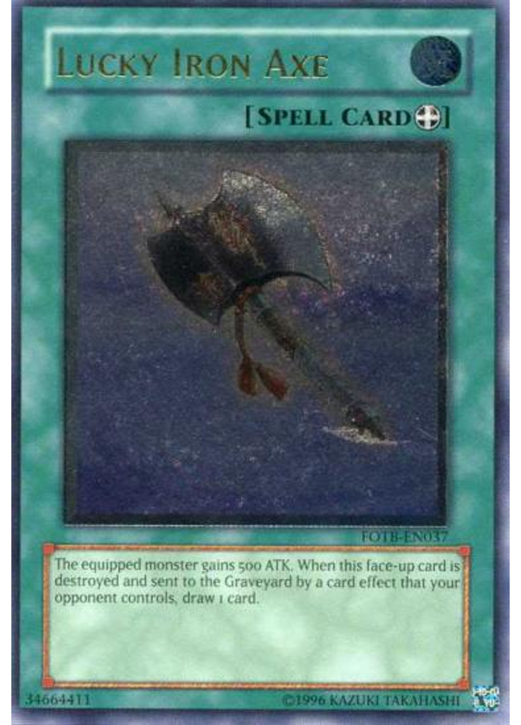 Lucky Iron Axe (Ultimate Rare Unlimited)