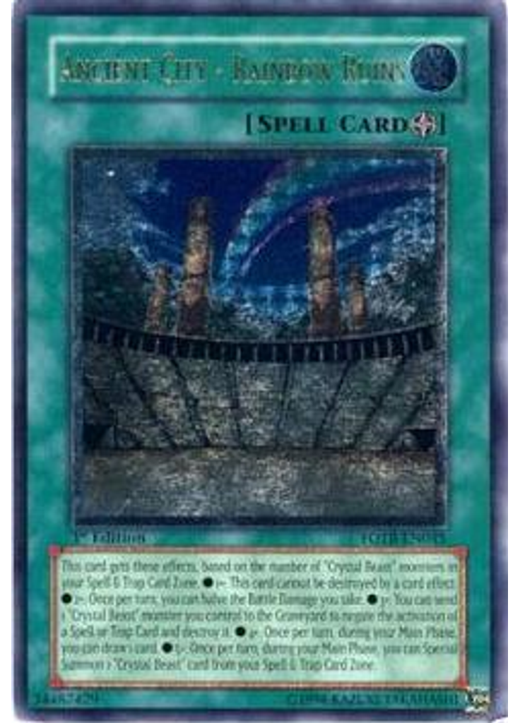 Ancient City - Rainbow Ruins (Ultimate Rare 1st Edition)