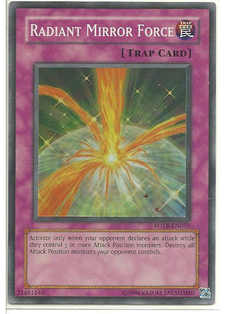 Radiant Mirror Force (Super Rare Unlimited)