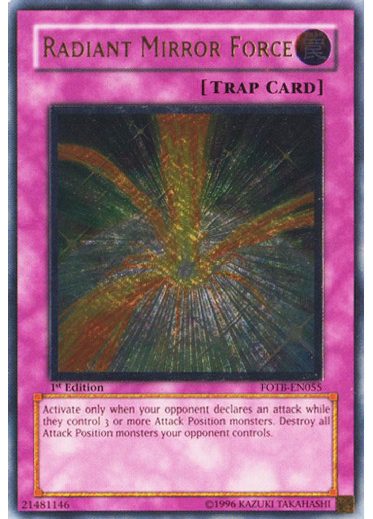 Radiant Mirror Force (Ultimate Rare 1st Edition)