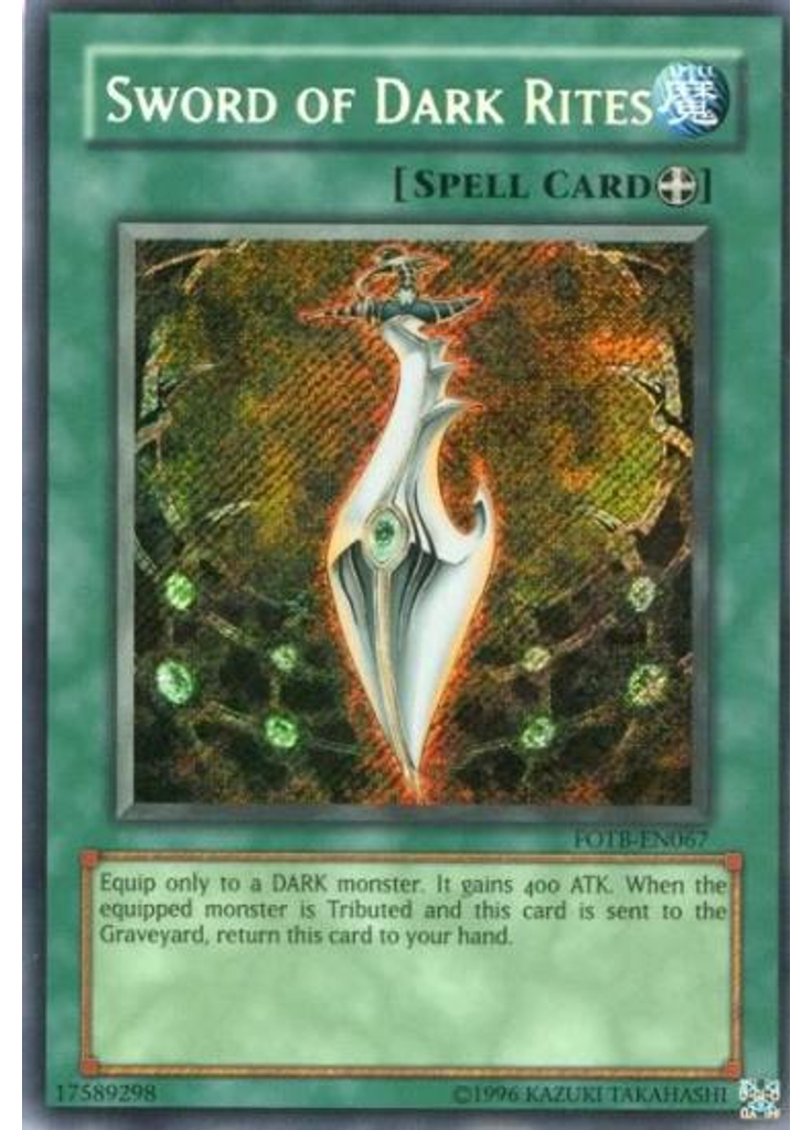 Sword of Dark Rites (Secret Rare Unlimited)
