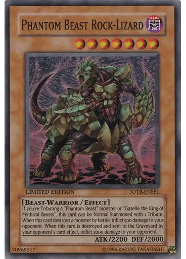 Phantom Beast Rock-Lizard — Force of the Breaker: Special Edition
