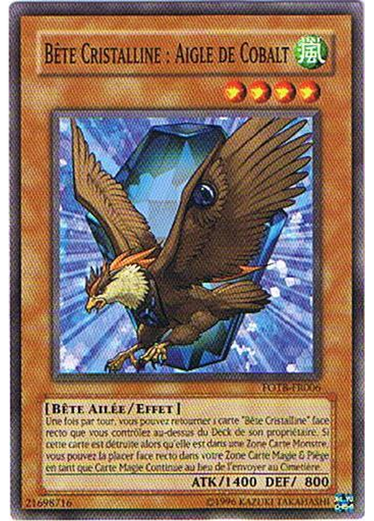 Bête Cristalline : Aigle de Cobalt (Common Unlimited)