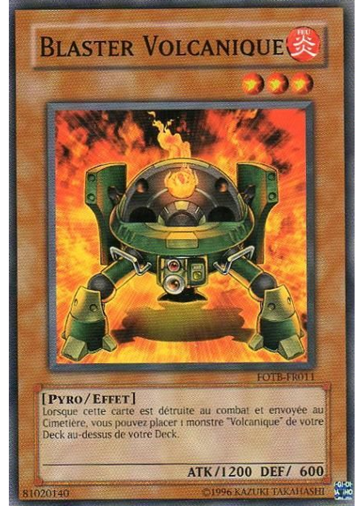 Blaster Volcanique (Common Unlimited)
