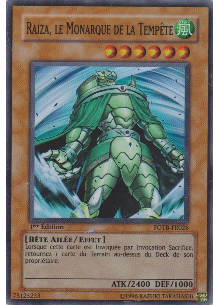 Raiza, le Monarque de la Tempête