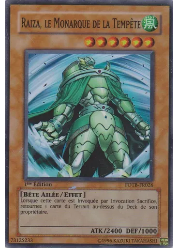 Raiza, le Monarque de la Tempête