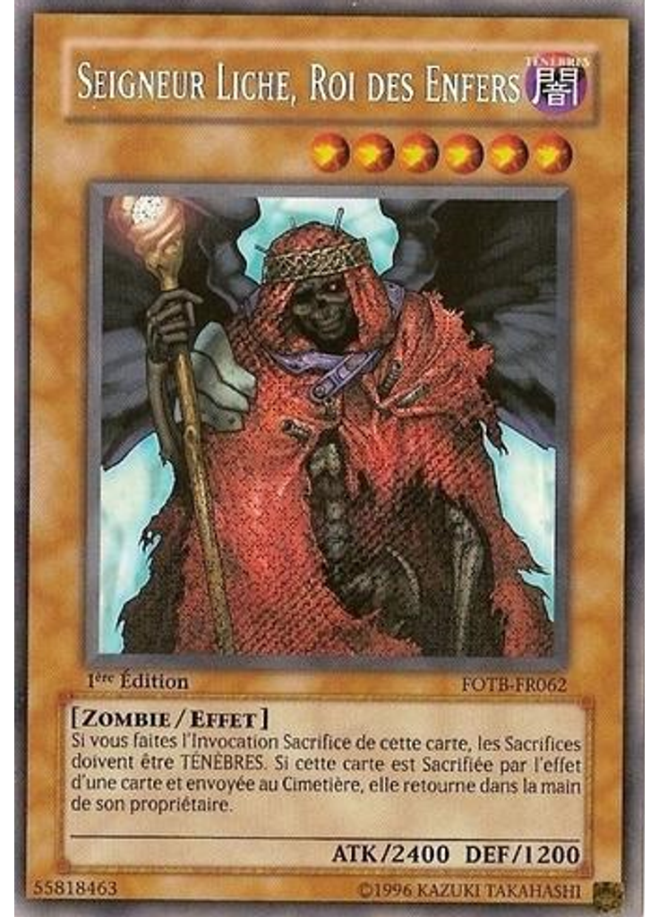Seigneur Liche, Roi des Enfers