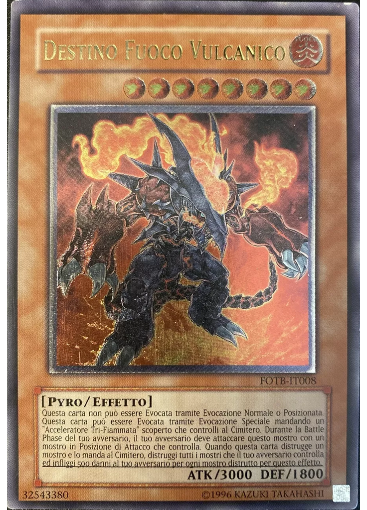 Destino Fuoco Vulcanico (Ultimate Rare Unlimited)