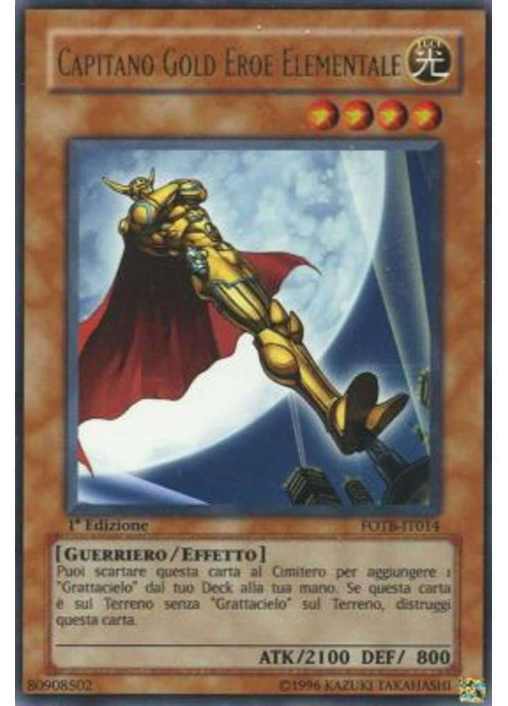 Capitano Gold EROE Elementale