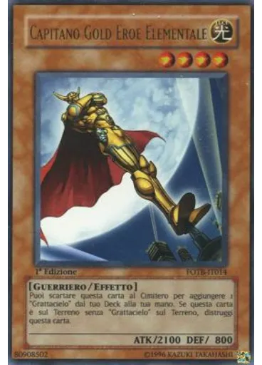 Capitano Gold EROE Elementale