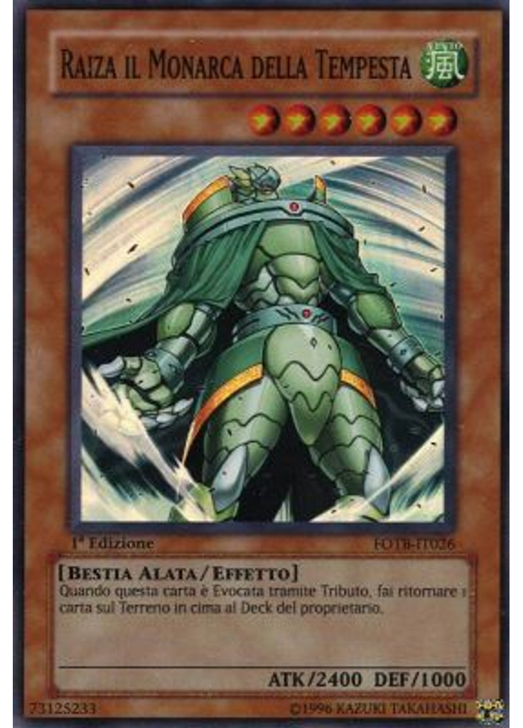 Raiza il Monarca della Tempesta