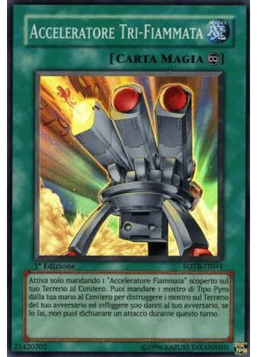 Acceleratore Tri-Fiammata