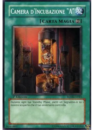 Camera d'Incubazione "A"