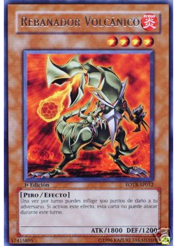 Rebanador Volcánico