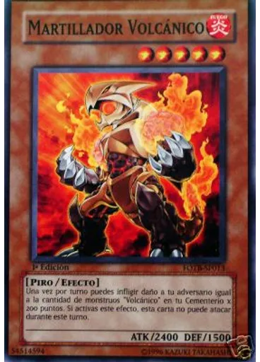 Martillador Volcánico