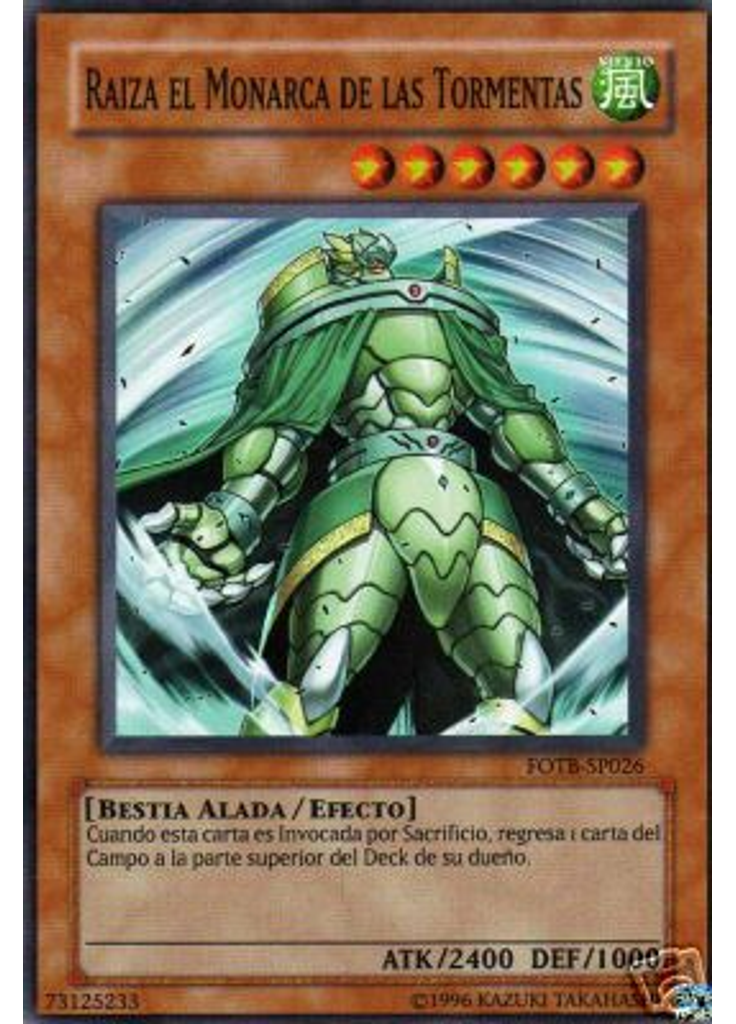 Raiza el Monarca de las Tormentas (Super Rare Unlimited)