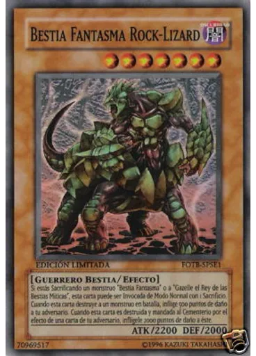 Bestia Fantasma Rock-Lizard — Fuerza del Rompedor: Edición Especial