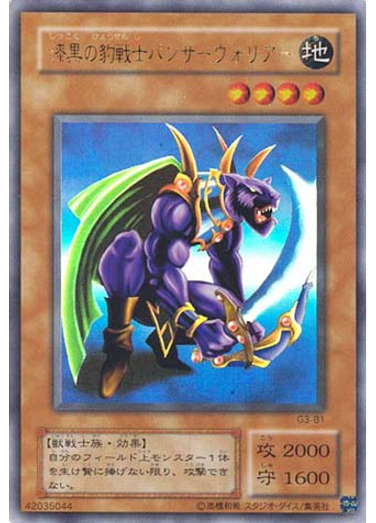 漆黒の豹戦士パンサーウォリアー