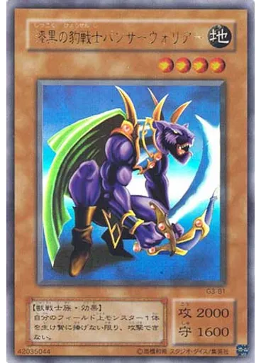 漆黒の豹戦士パンサーウォリアー