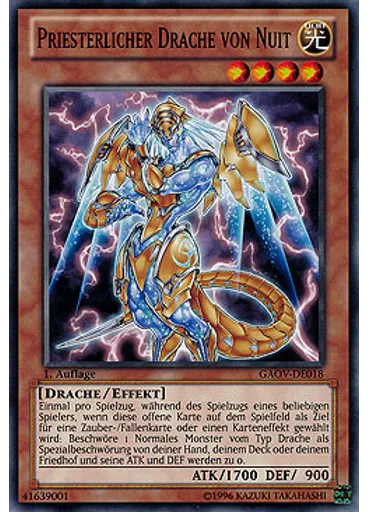 Priesterlicher Drache von Nuit