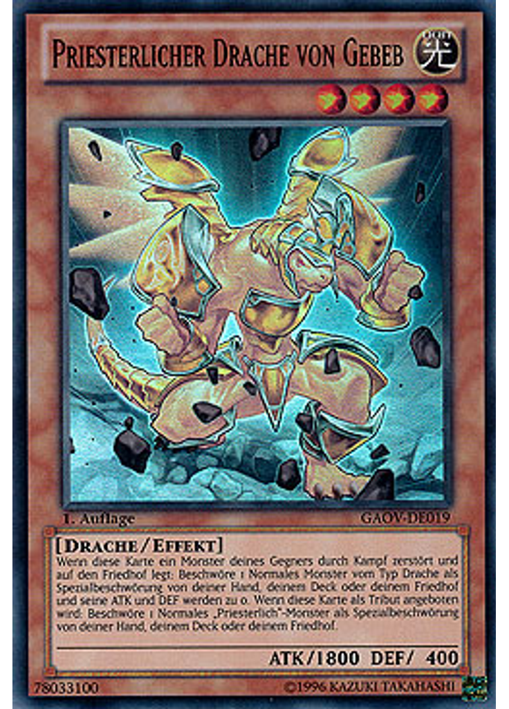 Priesterlicher Drache von Gebeb