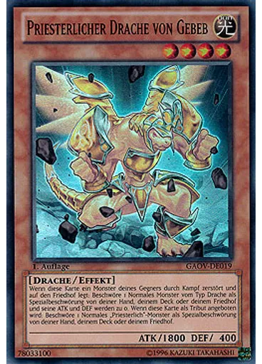 Priesterlicher Drache von Gebeb