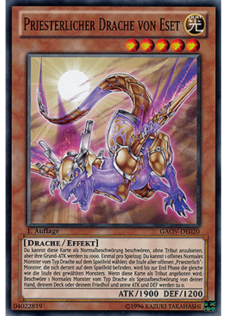 Priesterlicher Drache von Eset