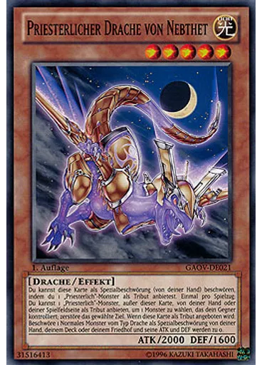 Priesterlicher Drache von Nebthet