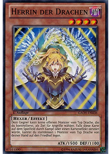 Herrin der Drachen