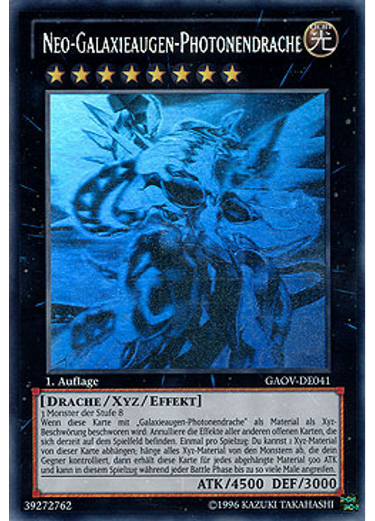 Neo-Galaxieaugen-Photonendrache (Ghost Rare 1st Edition)