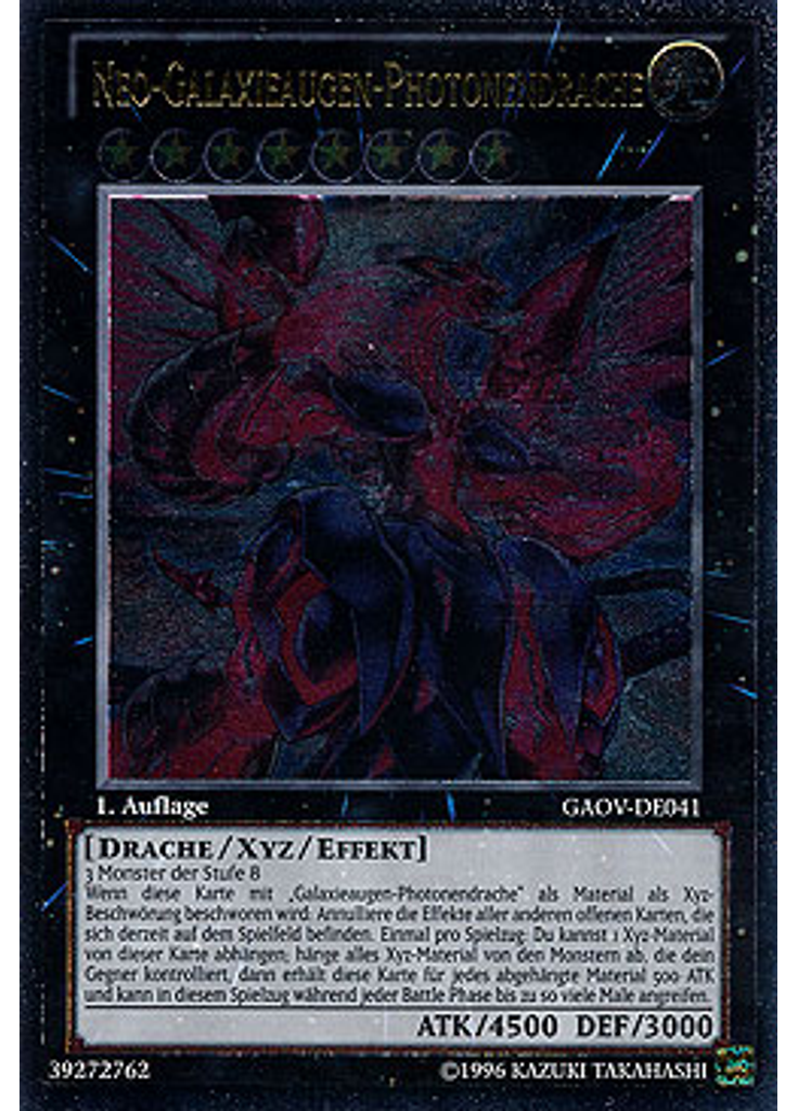 Neo-Galaxieaugen-Photonendrache (Ultimate Rare 1st Edition)