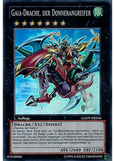 Gaia-Drache, der Donnerangreifer