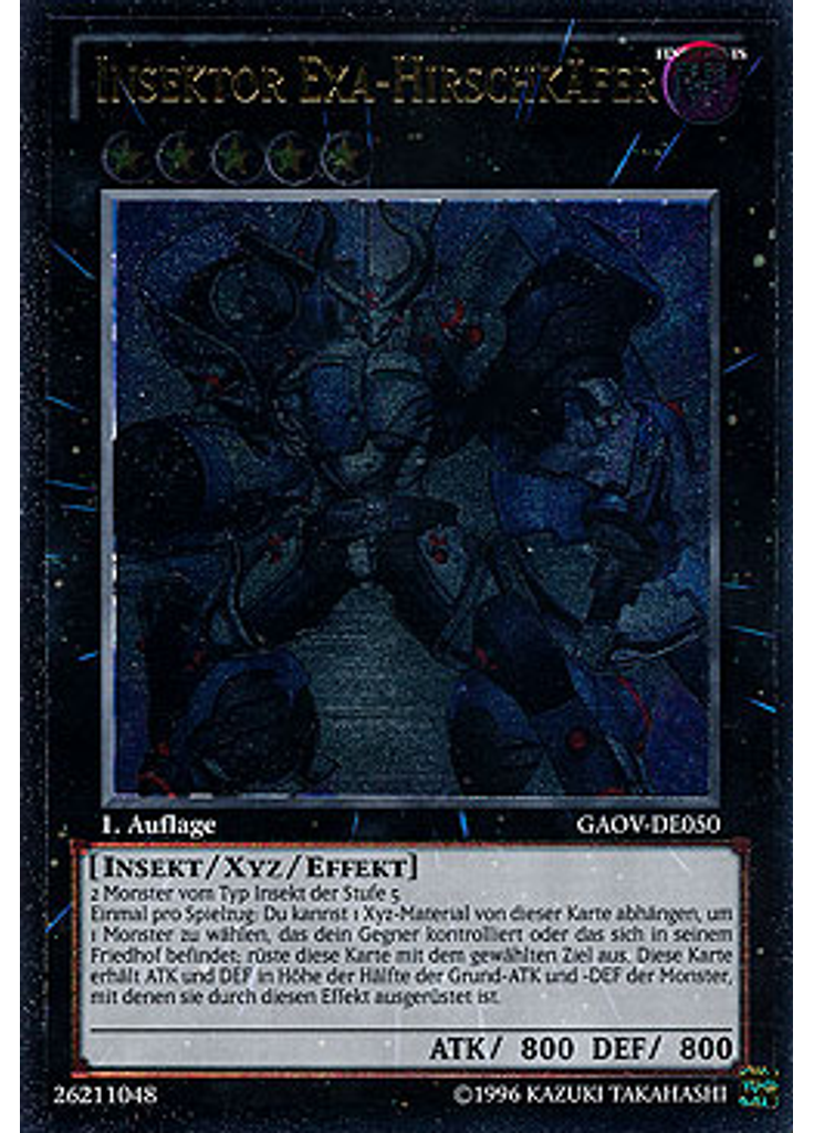 Insektor Exa-Hirschkäfer (Ultimate Rare 1st Edition)