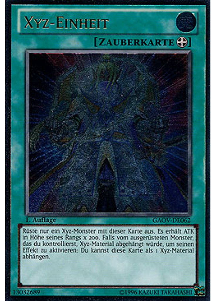 Xyz-Einheit (Ultimate Rare 1st Edition)