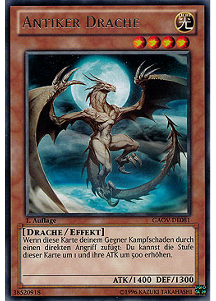 Antiker Drache