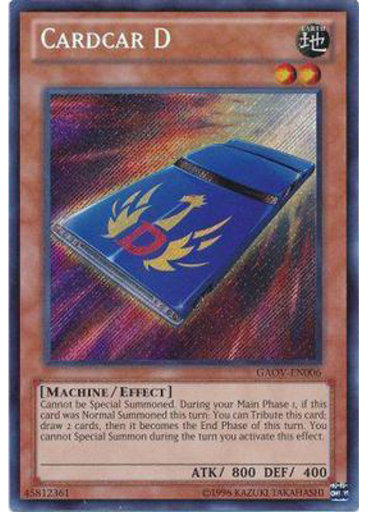 Cardcar D (Secret Rare Unlimited)