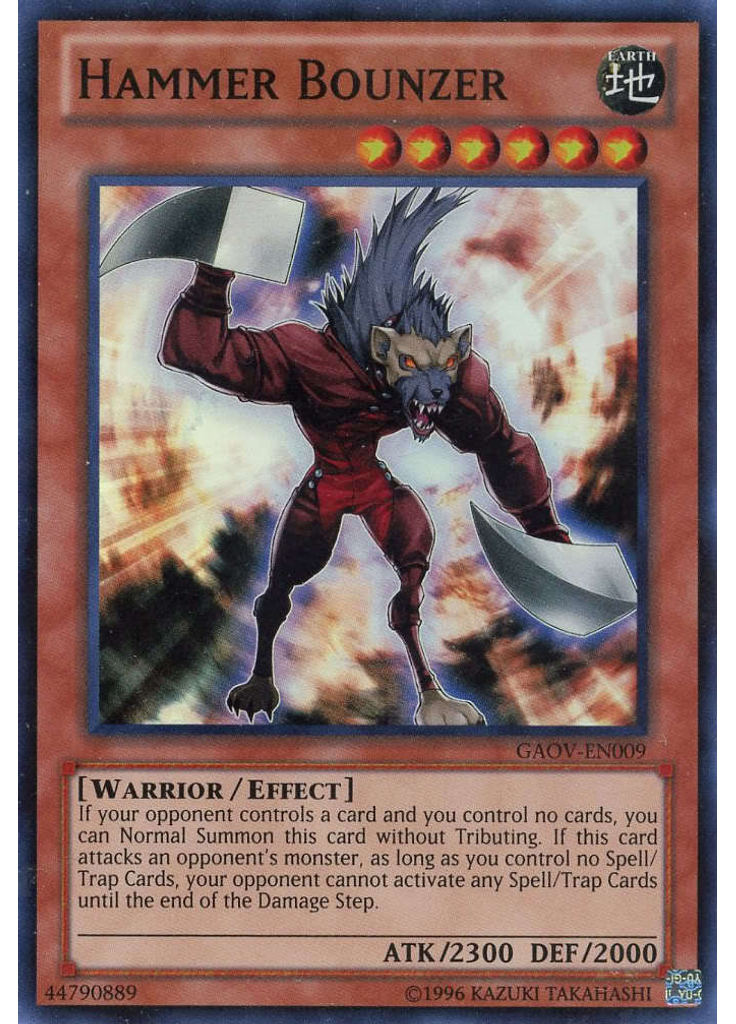 Hammer Bounzer (Super Rare Unlimited)