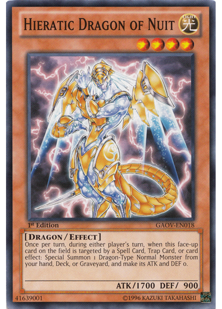 Hieratic Dragon of Nuit