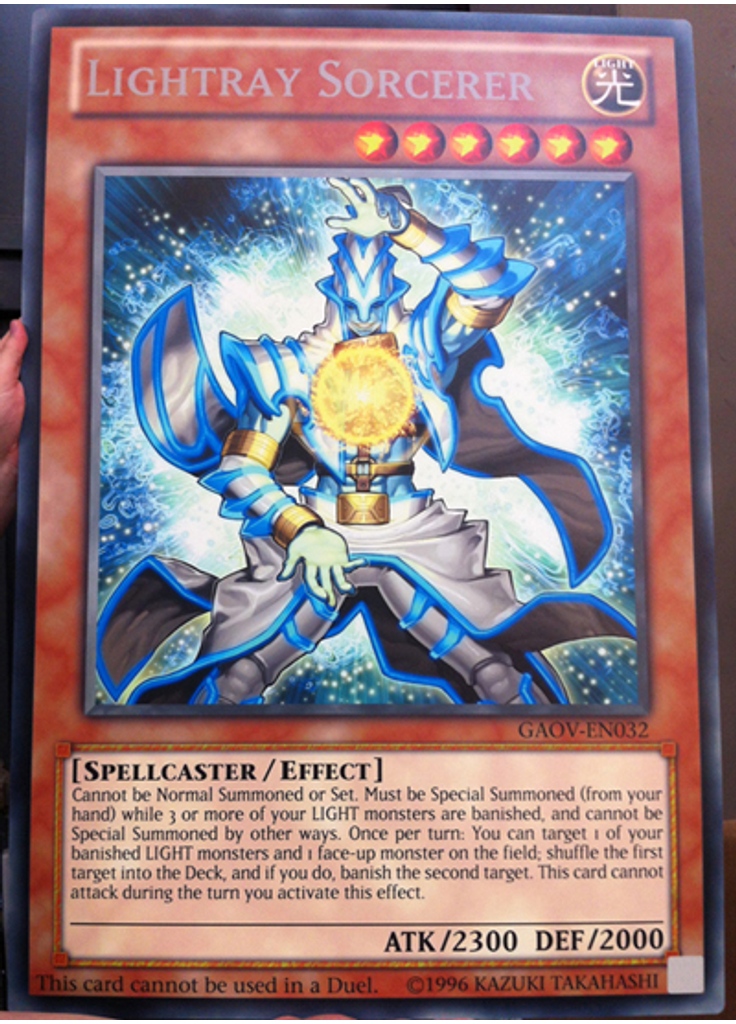Lightray Sorcerer (Rare Unlimited Gc)