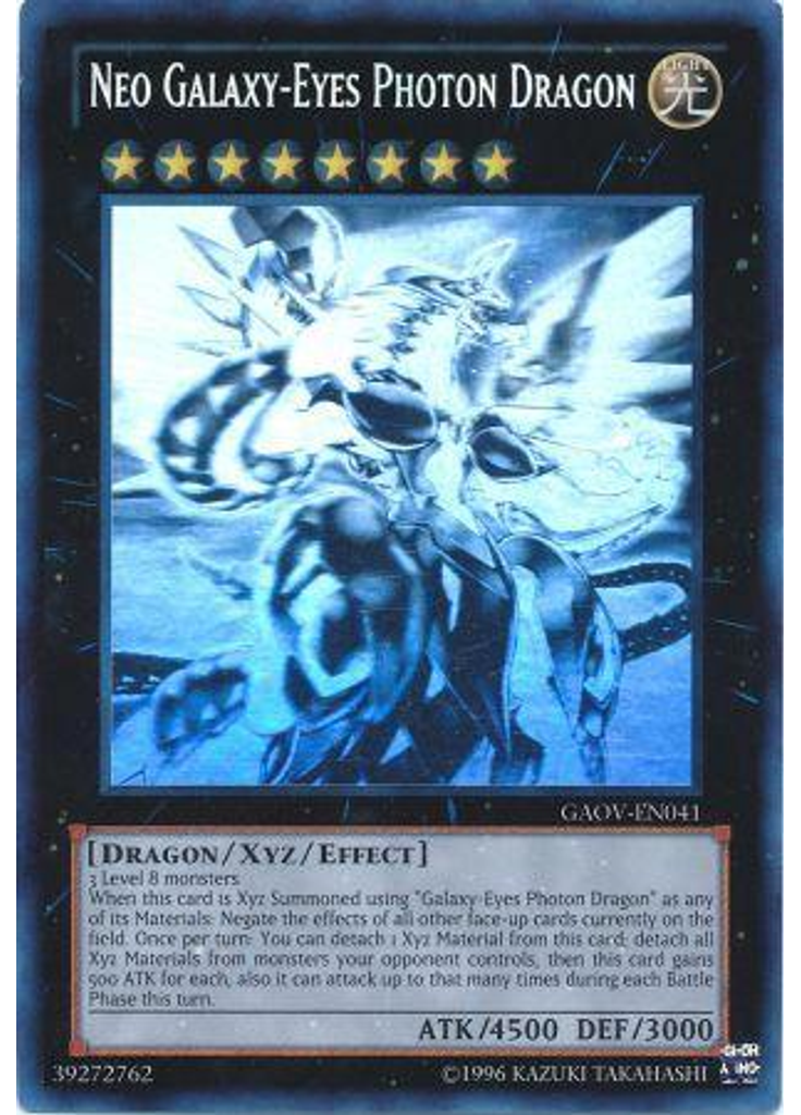 Neo Galaxy-Eyes Photon Dragon (Ghost Rare Unlimited)
